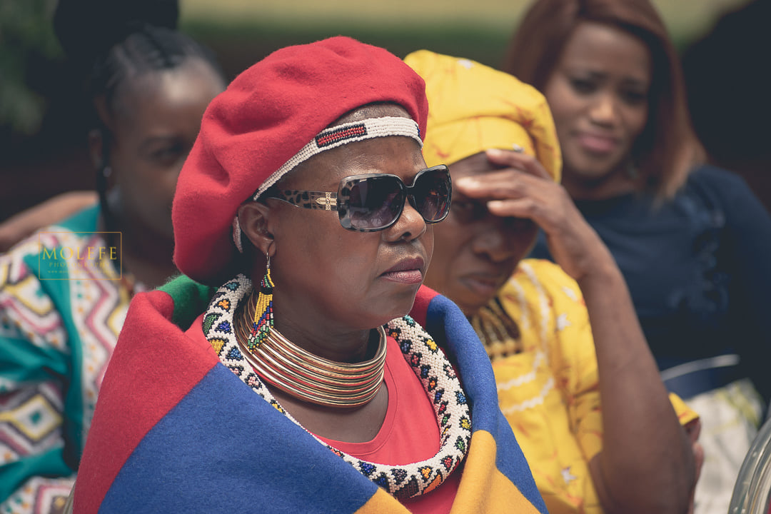 Traditional wedding portrait details